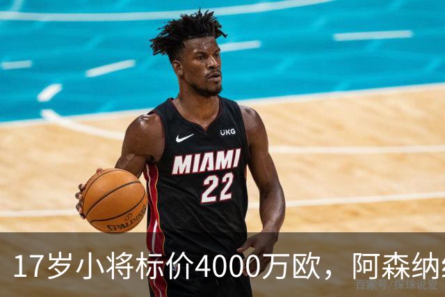 17岁小将标价4000万欧，阿森纳纽卡还要等一年